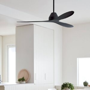 Stropný ventilátor Beacon Whitehaven čierny tichý 142 cm