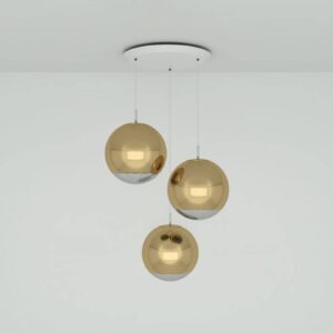 Tom Dixon Mirror Ball 40 cm Round 3-pl. zlatá