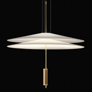 Vibia Flamingo závesné LED 2 tienidlá