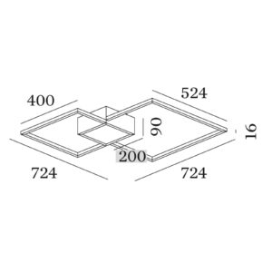 WEVER & DUCRÉ Venn 2.0 stropný 47W 2 700K biely