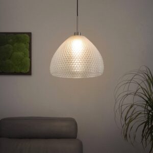 Závesná lampa Diamant Bowl bioplast