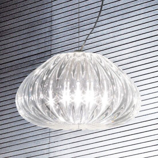 Závesná lampa Diamante Crystal Ø 30 cm